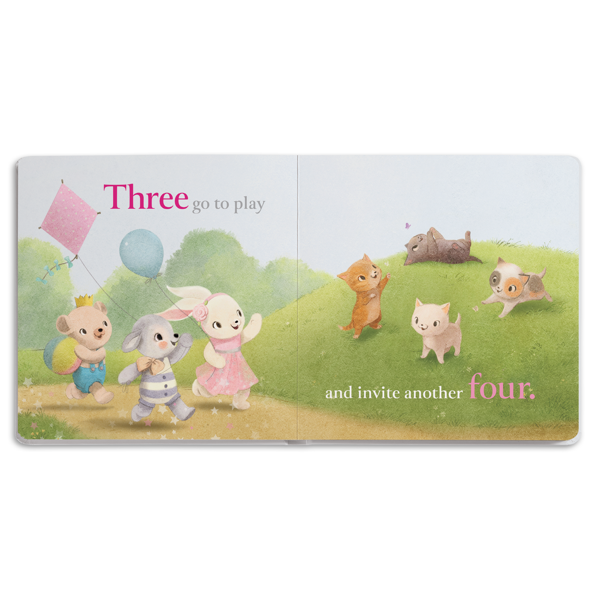 Bitty Baby® Doll #4 in Pastel Pink + Bunny Friend & Board Book - Image 5