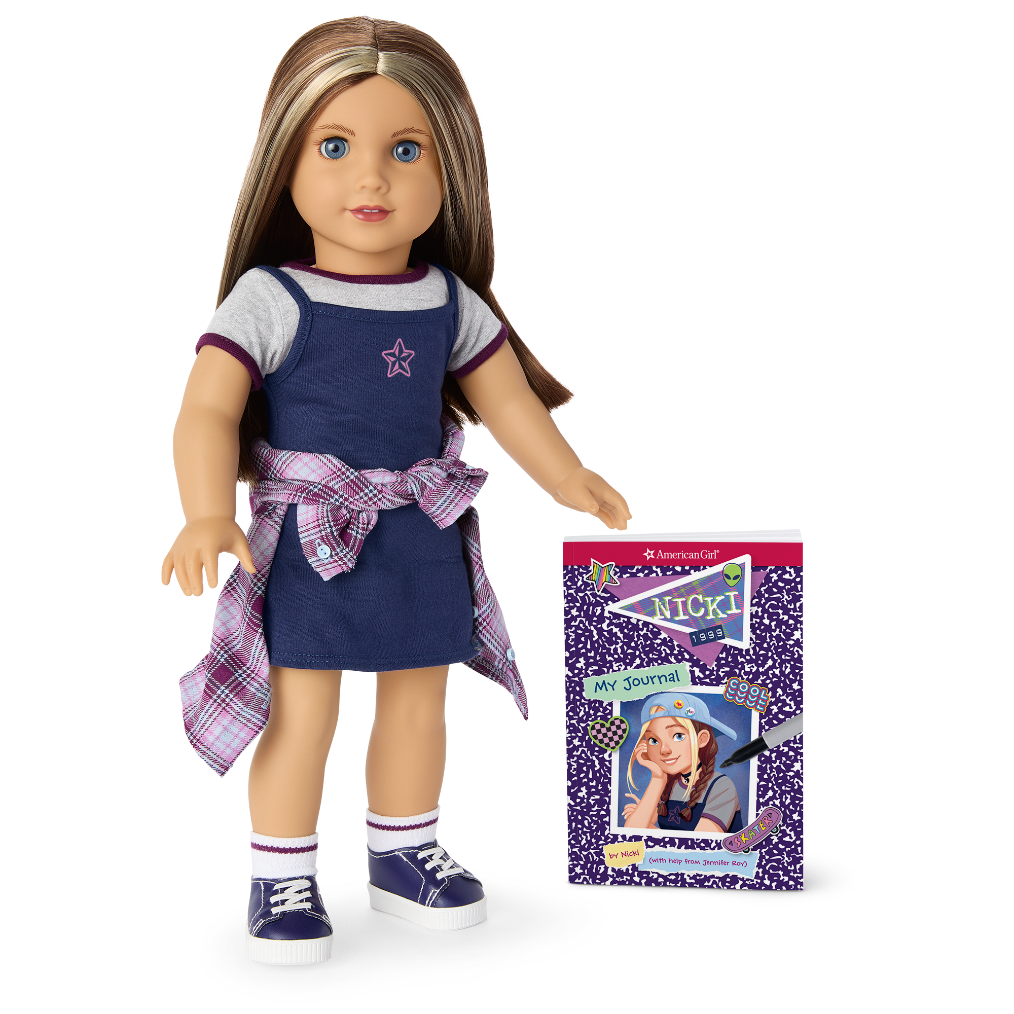 Nicki™ 18-inch Doll & Journal (Historical Characters)