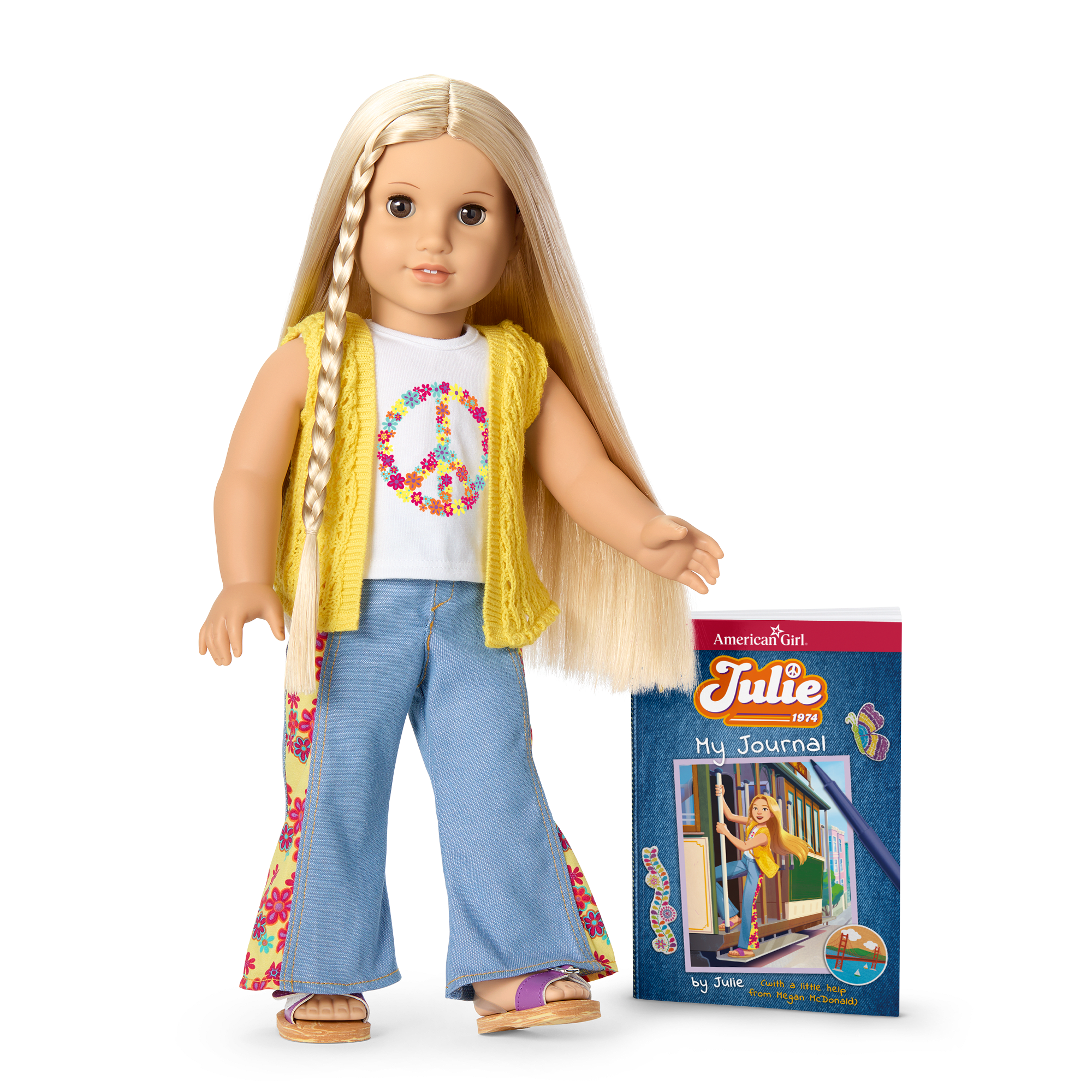 Julie™ 18-inch Doll. Journal. Accessories & Doll Carrier (Historical Characters) - Image 2